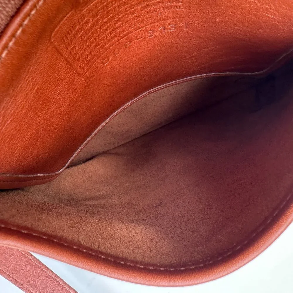 Vintage Coach 9131 Leather Shoulder Crossbody Brown Bag Purse Excellent - Picture 9 of 13